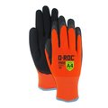 Magid D-Roc Hv550W Waterproof Thermal Coated Work Glove - Cut Level A4, 10 HV550W-10